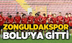Zonguldakspor Bolu'ya gitti...