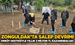 Zonguldak’ta salep devrimi: ORKÖY desteğiyle yıllık 3 milyon TL kazandıracak!
