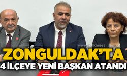 Zonguldak’ta 4 ilçeye yeni başkan atandı