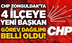CHP Zonguldak’ta 4 ilçeye yeni başkan: Görev dağılımı belli oldu!