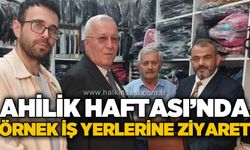 Ahilik Haftası’nda örnek iş yerlerine ziyaret
