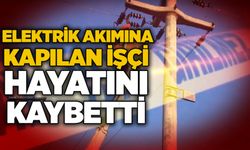 Elektrik akımına kapılan işçi hayatını kaybetti