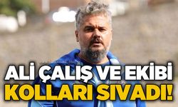Ali Çalış ve ekibi kolları sıvadı...