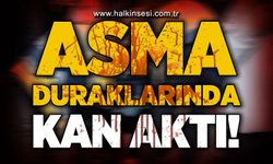 Asma Durakları'nda kan aktı: 1 yaralı