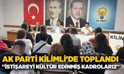 AK Parti Kilimli’de toplandı: "İstişareyi kültür edinmiş kadrolarız"