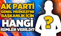 AK Parti Zonguldak’ta yeni Merkez İlçe Başkanı için Genel Merkez'e hangi isimler verildi?