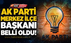 AK Parti Zonguldak Merkez İlçe Başkanı belli oldu