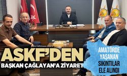 ASKF’den Başkan Çağlayan’a ziyaret… Amatörde yaşanan sıkıntılar ele alındı!