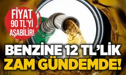 Benzinde 12 lira 48 kuruşluk zam gündemde: Fiyat 90 TL’yi aşabilir