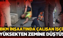 Zonguldak'ta BKM inşaatında çalışan işçi 25 metreden düştü!