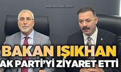 Bakan Vedat Işıkhan’dan AK Parti Zonguldak İl Başkanlığı’na ziyaret