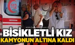 Kamyonetin çarptığı bisikletli kız çocuğu hayatını kaybetti