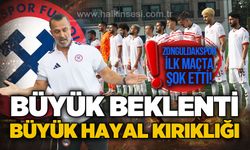 Büyük beklenti, büyük hayal kırıklığı! Zonguldakspor ilk maçta şok etti…