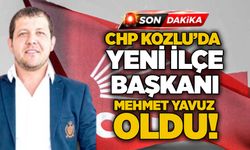 CHP Kozlu’da Yeni İlçe Başkanı Mehmet Yavuz oldu!