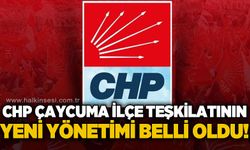 CHP Çaycuma İlçe Başkanı ve yönetim kurulu üyeleri belli oldu