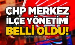 CHP Zonguldak Merkez İlçe yönetimi belli oldu!