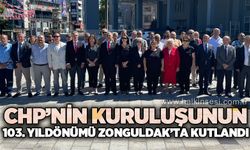 CHP'nin kuruluşunun 103. yıl dönümü Zonguldak'ta kutlandı