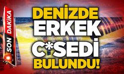 Denizde erkek c*sedi bulundu!