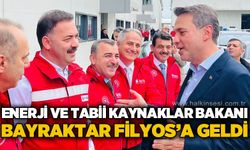 Bakan Bayraktar Filyos’taki çalışmaları incelemek üzere Zonguldak’a geldi