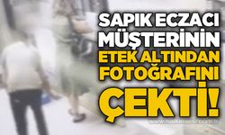 Sapık eczacı müşterinin etek altından fotoğrafını çekti!