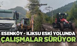 Kozlu’da Esenköyü-Ilıksu eski yolunda çalışmalar sürüyor
