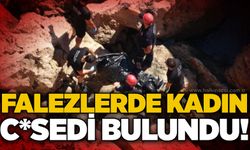 Falezlerde kadın c*sedi bulundu!