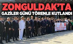 Zonguldak’ta 19 Eylül Gaziler Günü için çelenk sunma töreni düzenlendi