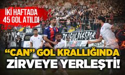 İki haftada 45 gol atıldı, “Can” gol krallığında zirveye yerleşti…