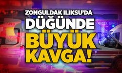 Zonguldak Ilıksu’da düğünde büyük kavga!