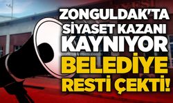 Zonguldak'ta siyaset kazanı kaynıyor: Belediye resti çekti!