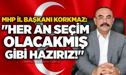 MHP İl Başkanı Korkmaz: "Her an seçim olacakmış gibi hazırız!"