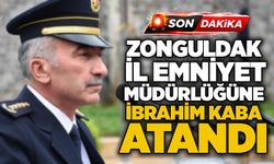 Zonguldak İl Emniyet Müdürlüğüne İbrahim Kaba atandı