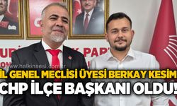 CHP'den istifa eden Berkay Kesim, CHP İlçe Başkanı oldu!