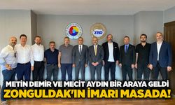 Metin Demir ve Mecit Aydın bir araya geldi: Zonguldak'ın imarı masada!