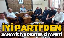 İYİ Parti'den sanayiciye destek ziyareti