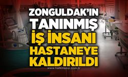 Zonguldak’ta tanınan galerici Mustafa Özcan hastaneye kaldırıldı