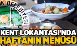 Zonguldak Belediyesi Kent Lokantası’nın haftalık menüsü belli oldu