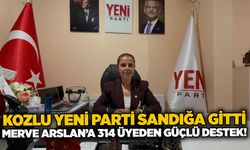 Kozlu Yeni Parti sandığa gitti: Merve Arslan’a 314 üyeden güçlü destek!