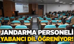 Jandarma personeli yabancı dil öğreniyor!
