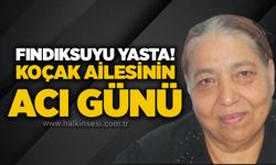Fındıksuyu yasta! Koçak ailesinin acı günü
