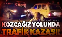 Bartın-Kozcağız yolunda iki araç çarpıştı