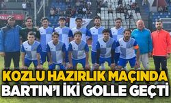 Kozlu, hazırlık maçında Bartın’ı iki golle geçti…
