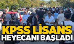 KPSS lisans heyecanı başladı