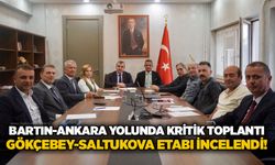 Bartın-Ankara yolunda kritik toplantı: Gökçebey-Saltukova etabı incelendi!