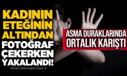Zonguldak’ta etek altı görüntü çektiği iddia edilen şüpheli yakalandı
