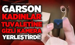 Tuvalete gizli kamera yerleştiren garsonuna cezası onandı