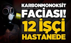 Tekstil atölyesinde karbonmonoksit alarmı: 12 işçi hastaneye kaldırıldı