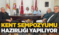 Kent sempozyumu hazırlığı yapılıyor