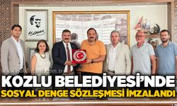 Kozlu Belediyesi’nde Sosyal Denge Sözleşmesi imzalandı