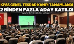 KPSS Genel Tekrar Kampı tamamlandı: 2 binden fazla aday katıldı